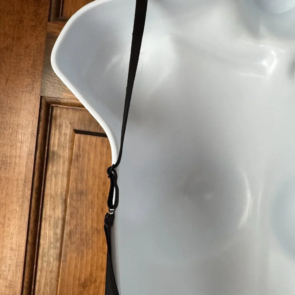 #1 Black Convertible Bra w/Spaghetti Straps & Removable Pads X-Large